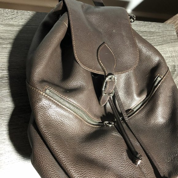 Longchamp Leather Backpack main image 2